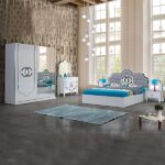 Charlie White Bedroom Set