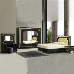 Queen Black Bedroom Set