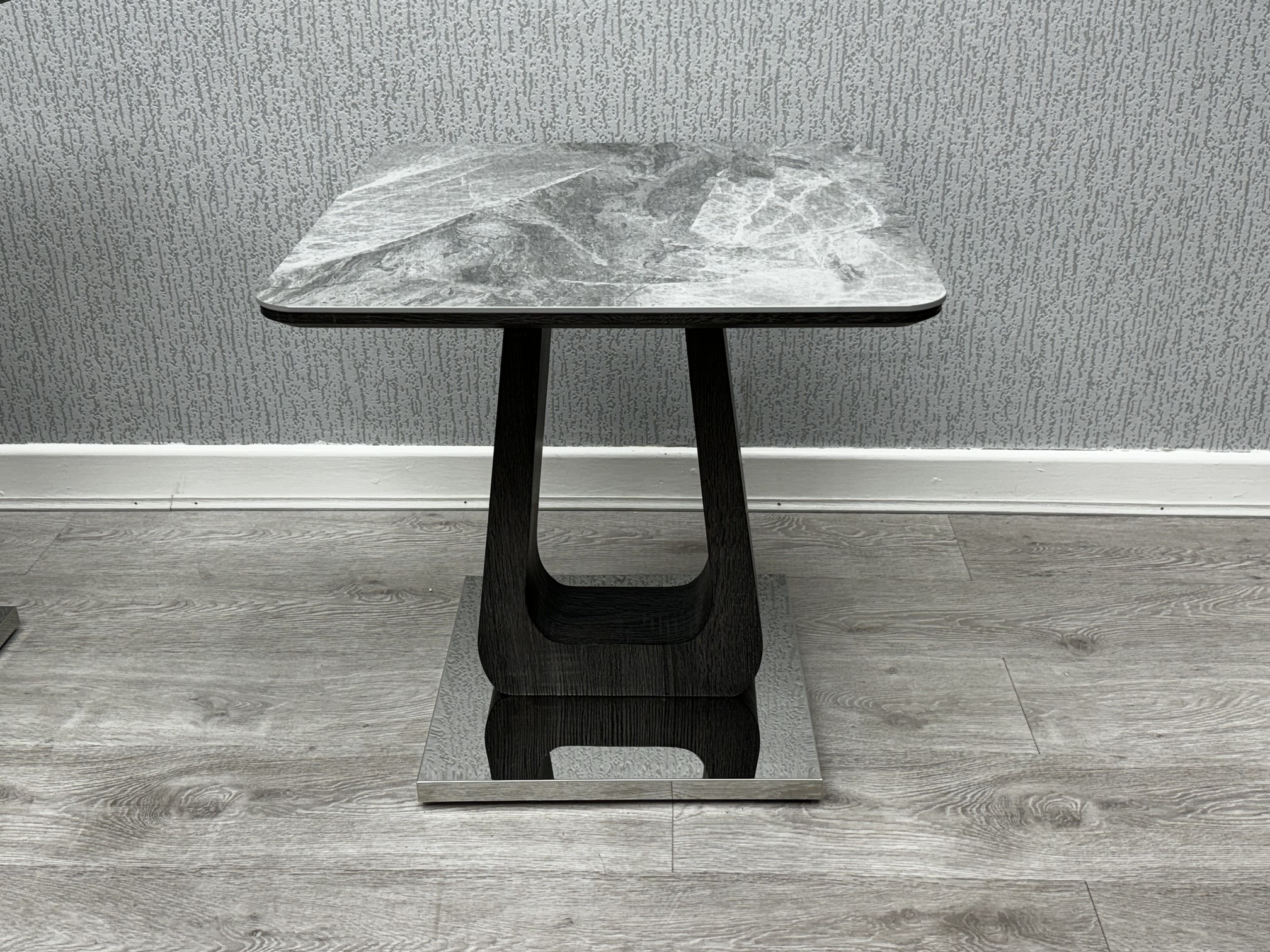 Zermatt 11 Zermatt Lamp Table (Grey Ceramic) - Image 1
